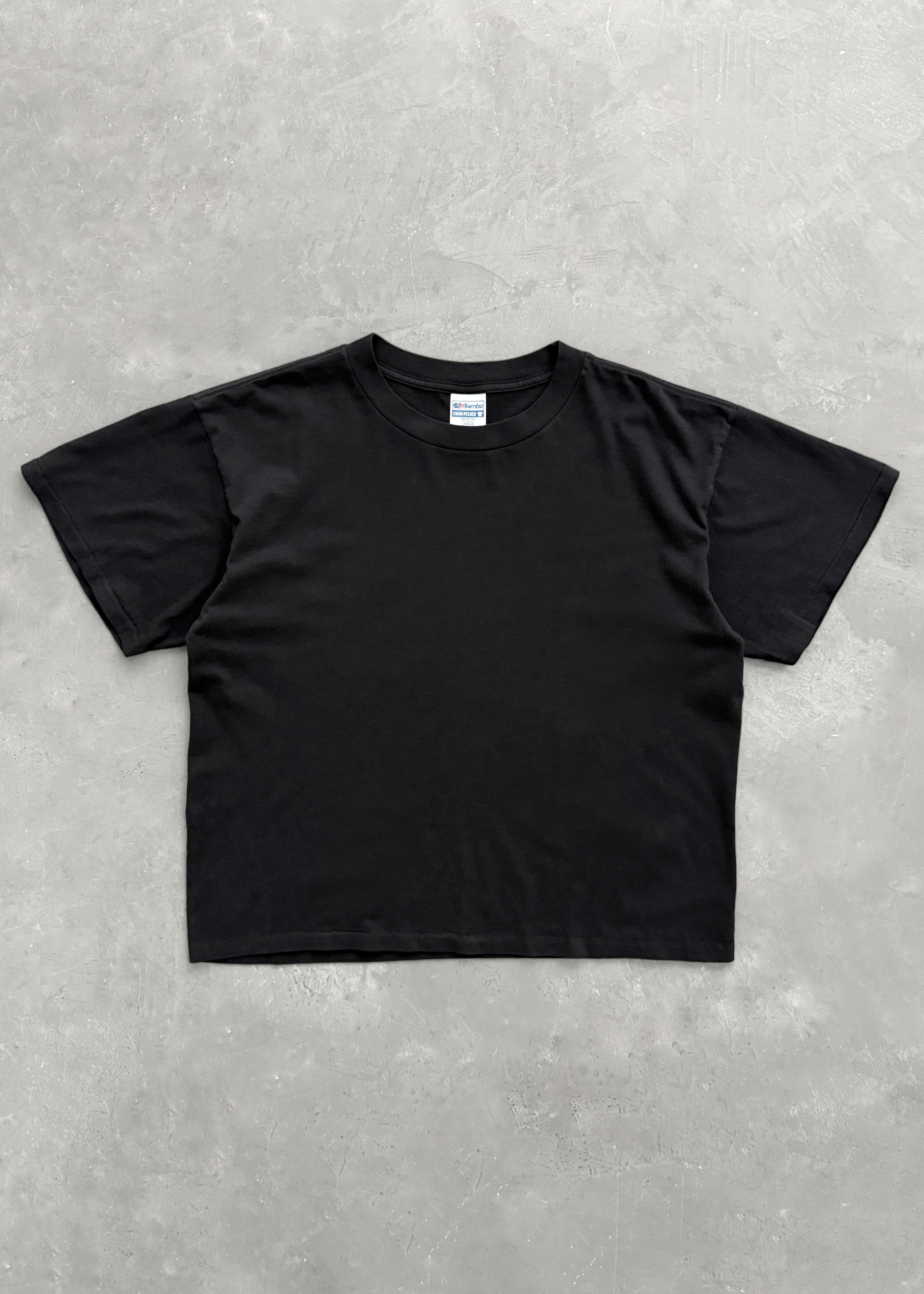 “CHAIN PEEKER” MID WEIGHT TEE - BLACK