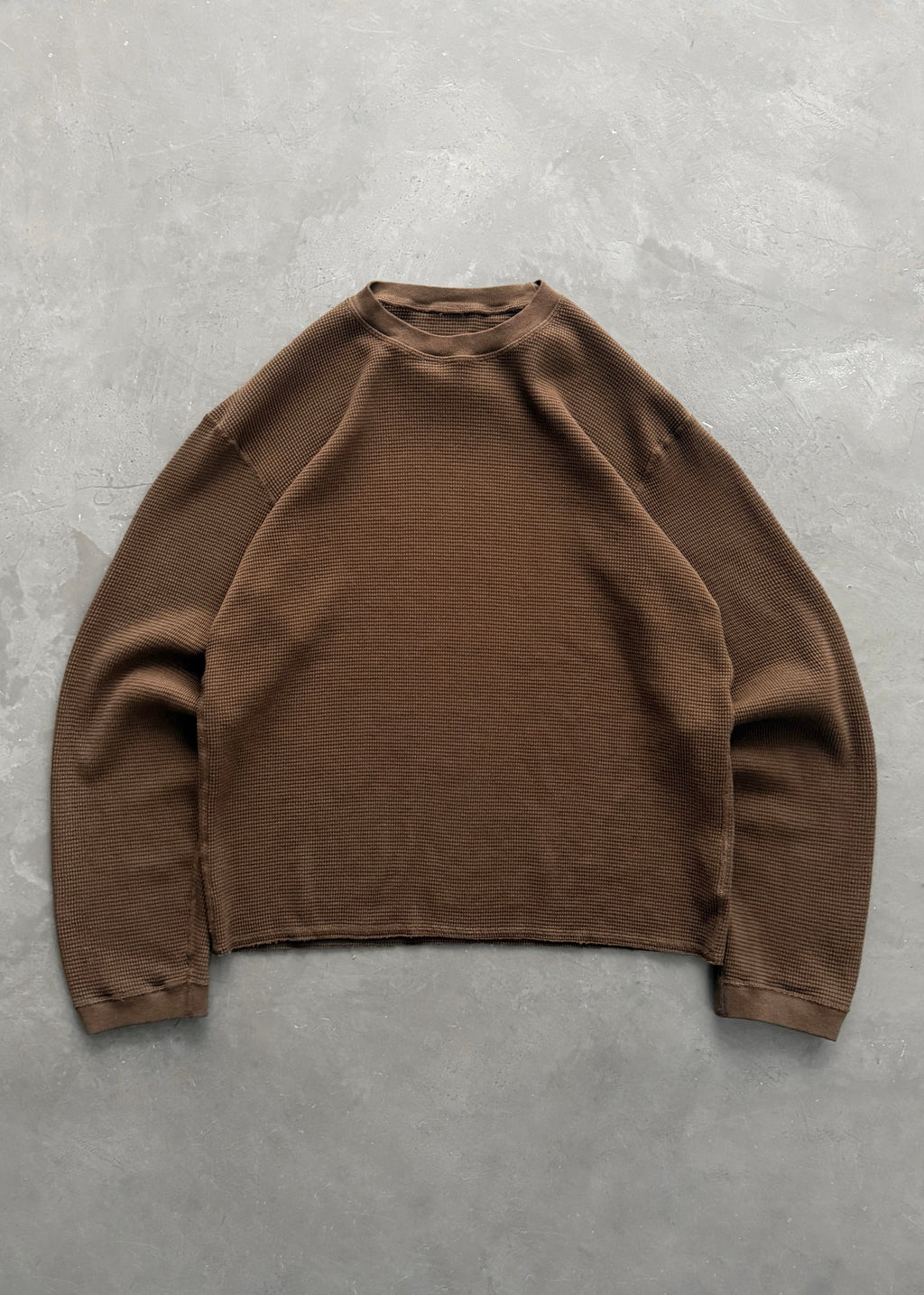THERMAL LONG SLEEVE - COFFEE