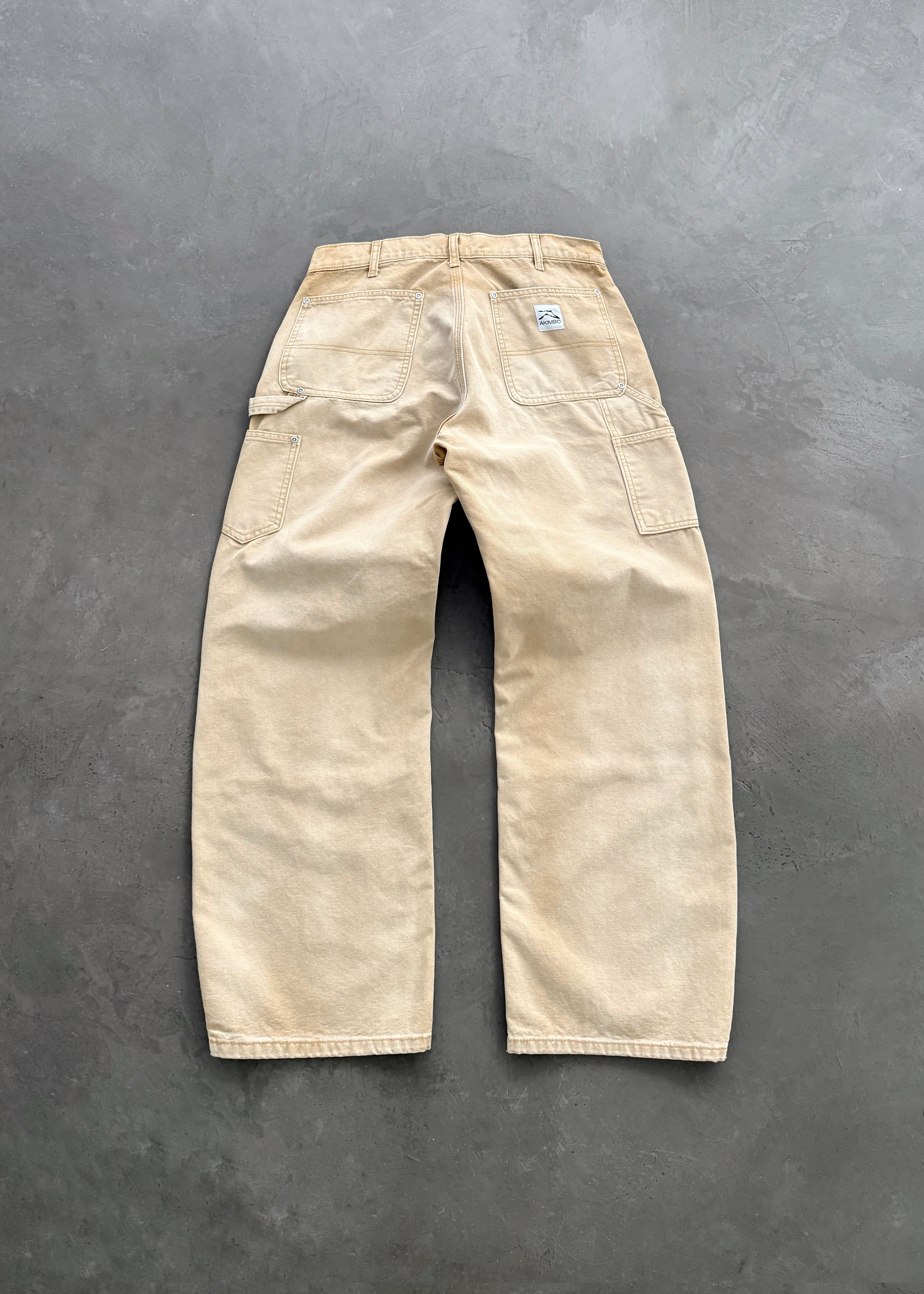 AKIMBO CANVAS DOUBLE KNEES - FADED TAN